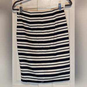 5/$25 The Limited Stripped Pencil Skirt